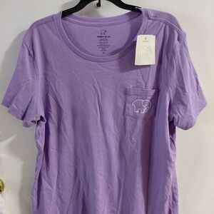 Ivory Ella Lavender Short Sleeve Tee
